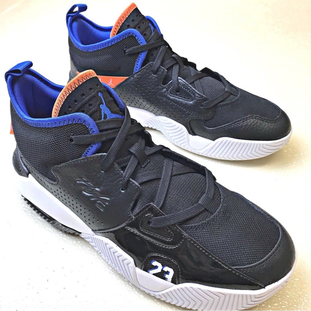 Jordan Stay Loyal 2 Black Hyper Royal Shoes
